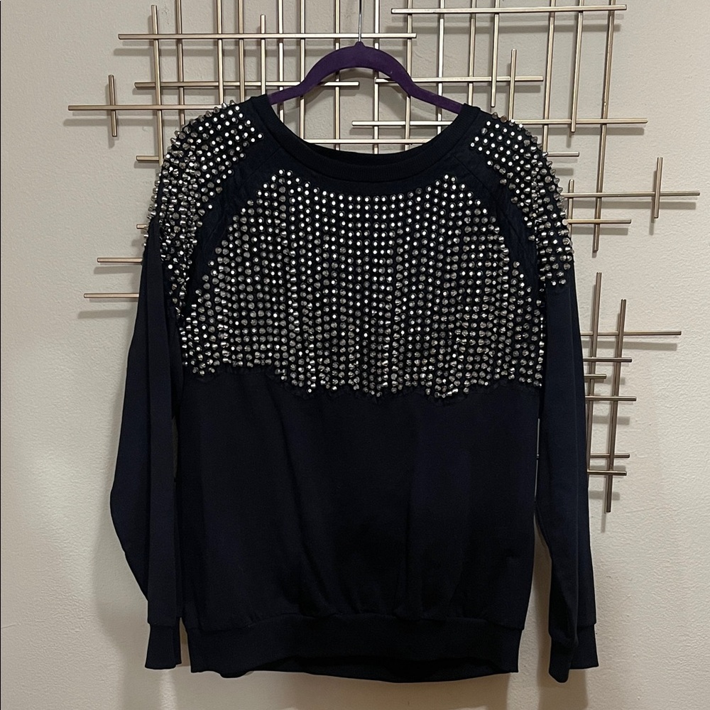 H&M Sweater with Silver Studs